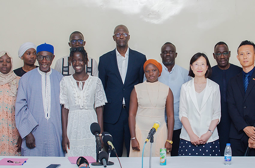 Etudiants Rufisquois à Zhoushan